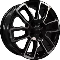 Khomen KHW1406 Black-FP 4*98 5.5xR14 ET35 DIA58.5